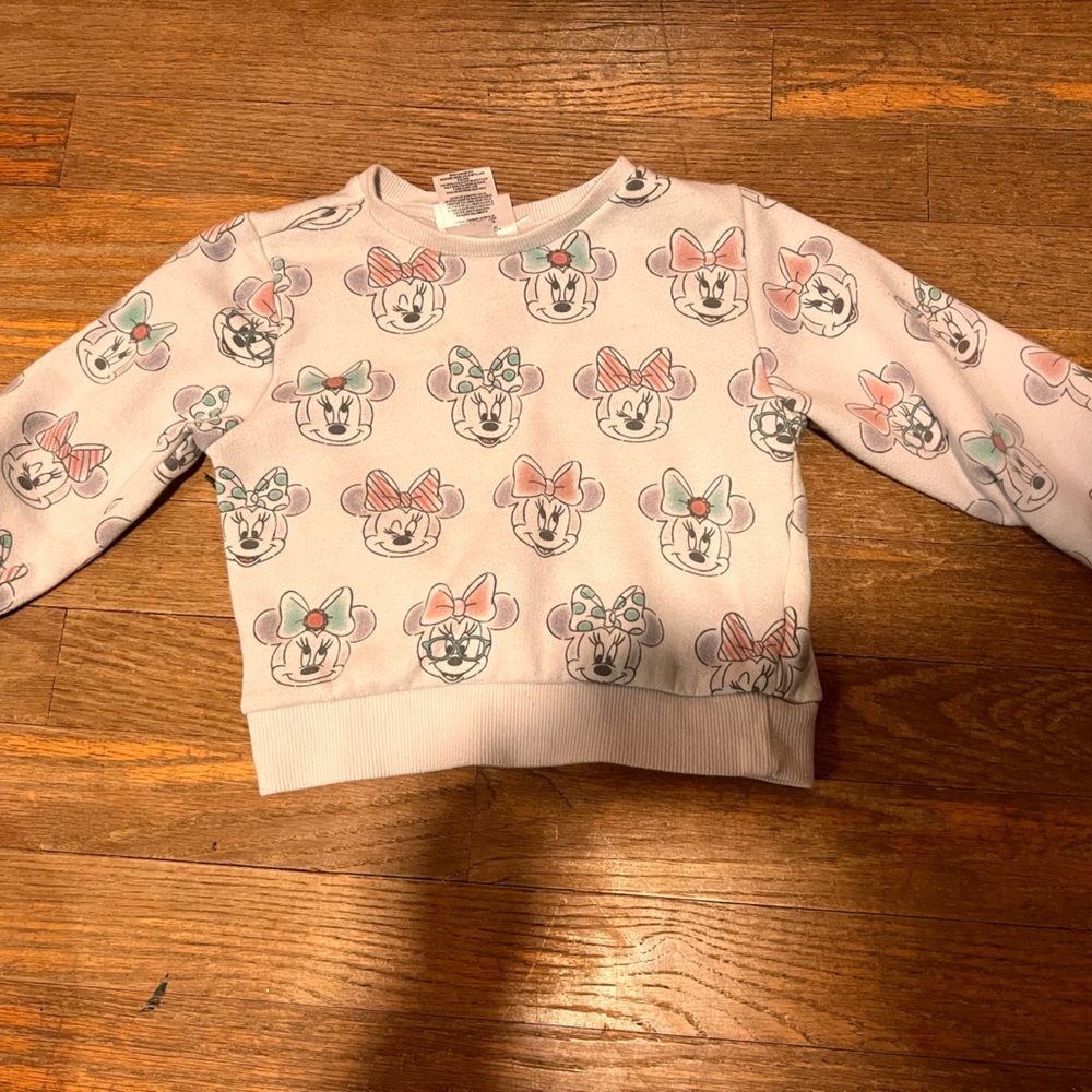Mini mouse sweatshirt